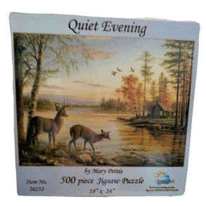 SunsOut Brand Quiet Evening 500 Piece Puzzle by Mary Pettis 18" x 24" #26232
